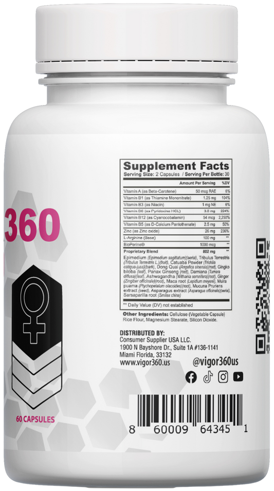 QUEIMADOR DE GORDURA NATURAL VIGOR 360 BURN